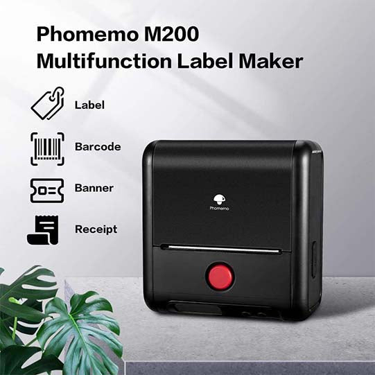 Phomemo Big Label Maker Machine M200 Thermal Printer