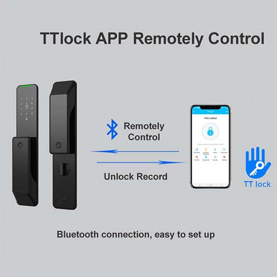 KEYPLUS KX2 Electronic Smart Door Lock With Biometric Fingerprint