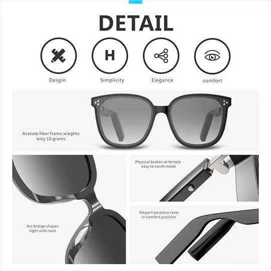 Smart Sunglasses Wireless Bluetooth Smart Audio Phone