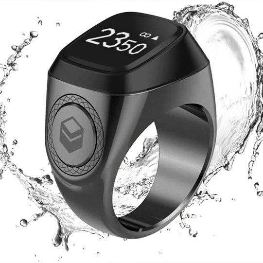 iQibla Smart Tasbih Zikr Ring and Prayer Timing Reminder