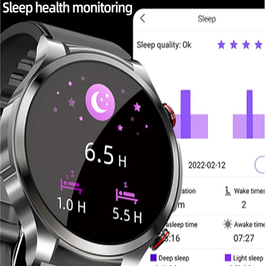 Ultimate Health Guardian: ECG Smart Watch with Blood Sugar Monitoring, PPG Fitness Tracker, and Multi-Sport Modes
