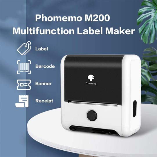 Phomemo Big Label Maker Machine M200 Thermal Printer