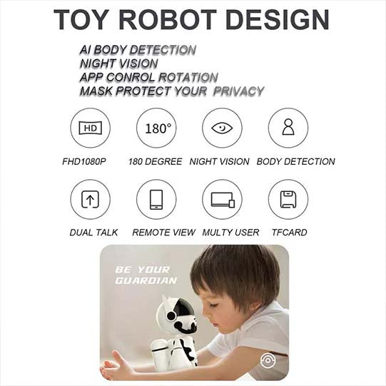 WIFI Robot Camera Home Security Wireless Baby Monitor