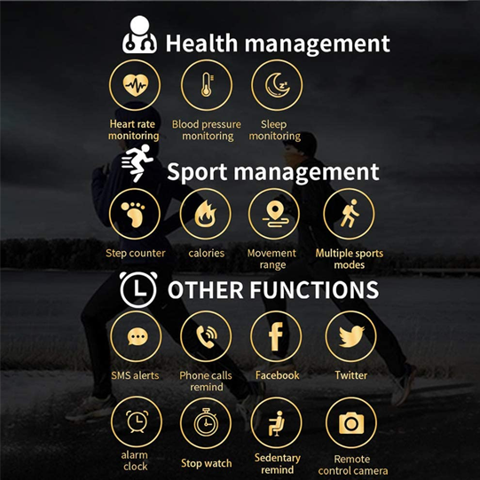 VI10 Smart Bracelet BT Sports