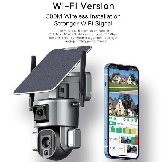 SOLAR DUAL LINKAGE CAMERA