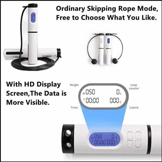 Kica Cordless Speed Jump Rope for Men Women and Kids