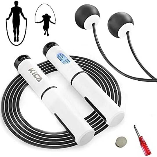 Kica Cordless Speed Jump Rope for Men Women and Kids
