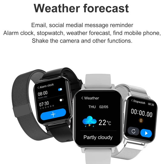Latest DT X Smart Watch Fitness Tracker