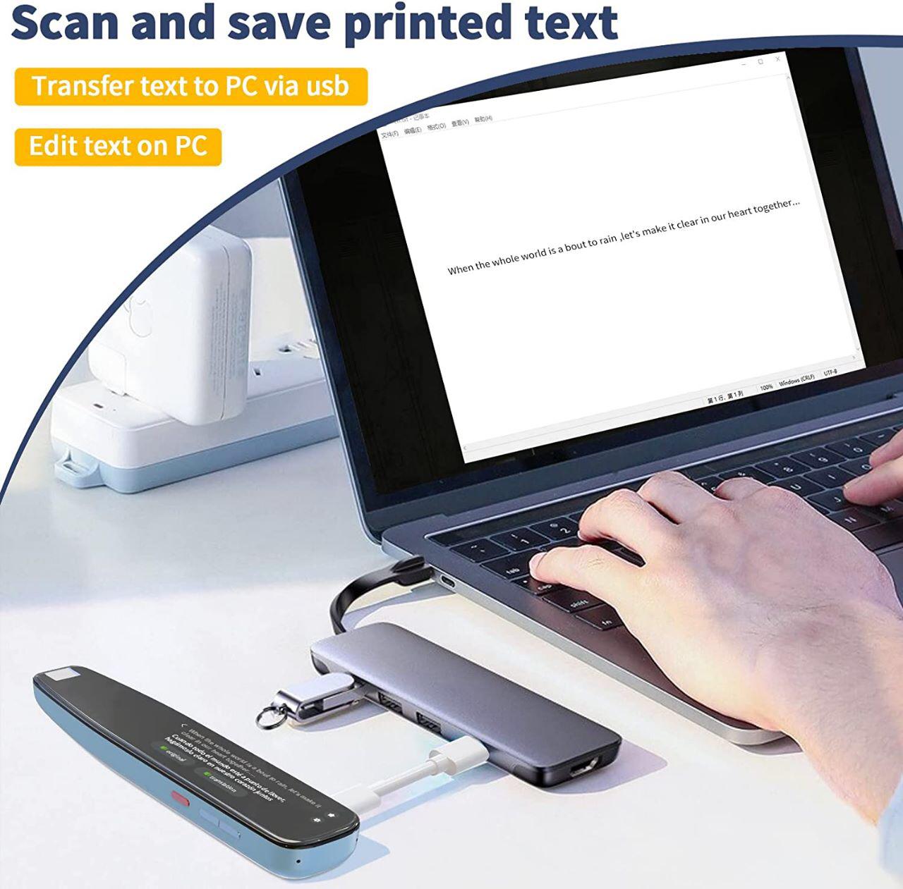 NEWYES Reader Dictionary Translator Scanning Pen