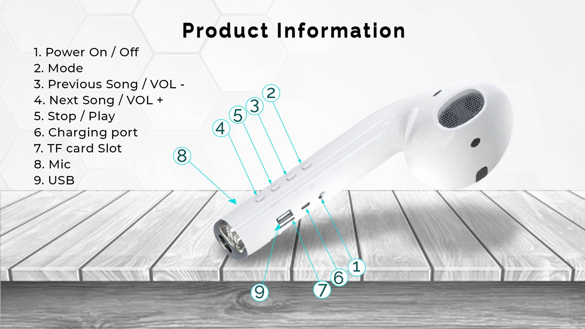 Wireless Portable Bluetooth Speaker