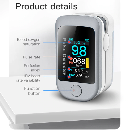Bluetooth fingertip pulse oximetro