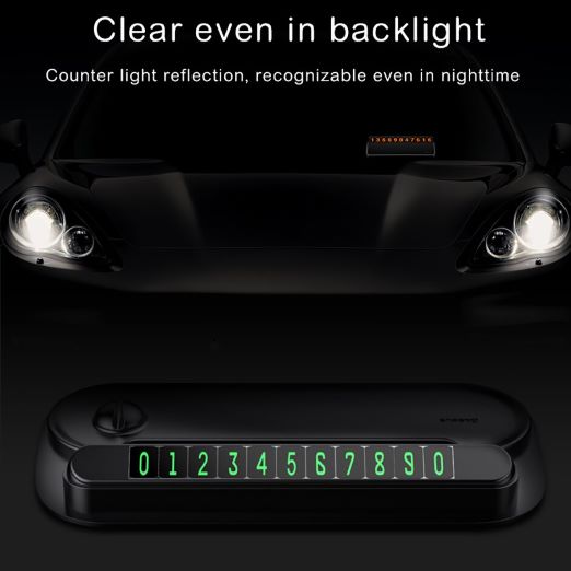 Baseus temporary car packing card