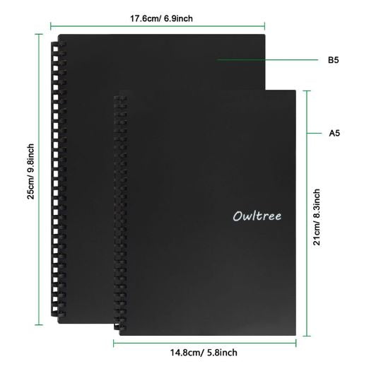 Smart Reusable Erasable Notebook