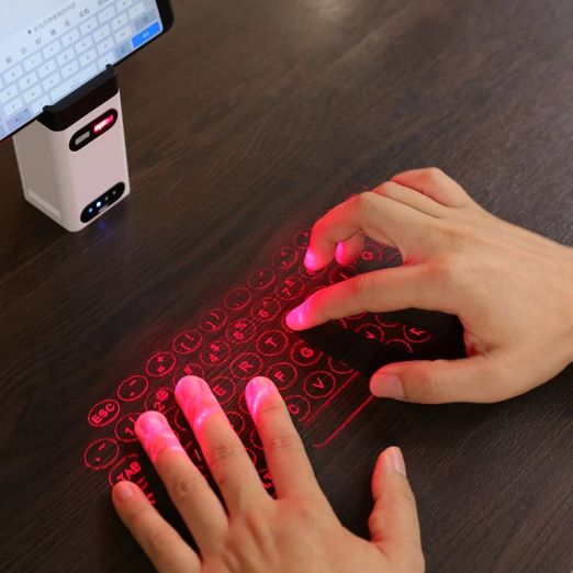 Portable Virtual Laser Keyboard