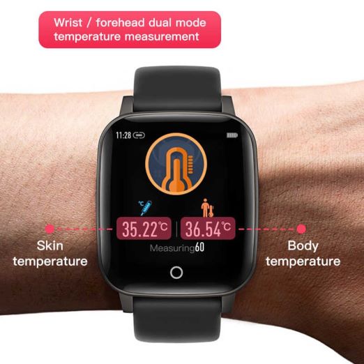 North Edge Smart Watch Men Body Temperature