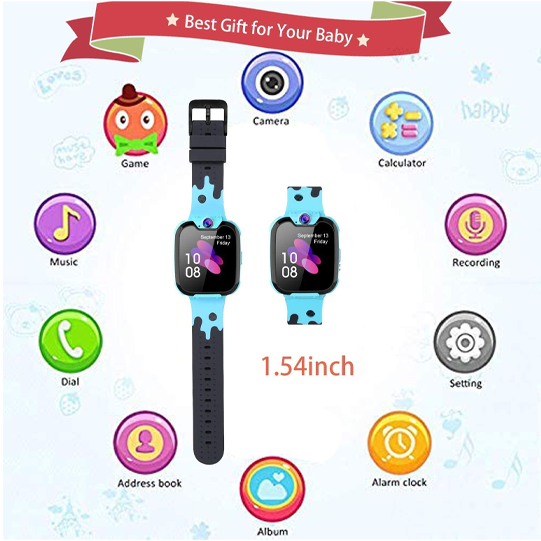 D41 Kids Phone Smartwatch with Games & MP3 Player