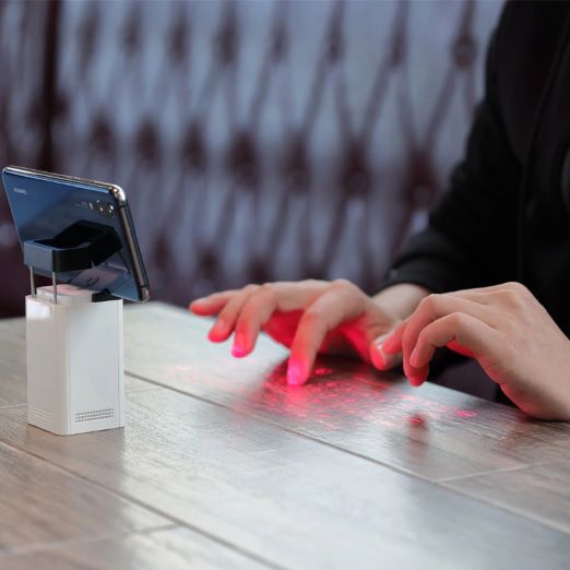 Portable Virtual Laser Keyboard