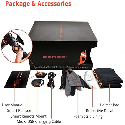 Coros Linx Smart Cycling Helmet