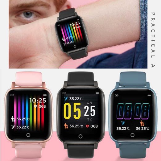 North Edge Smart Watch Men Body Temperature