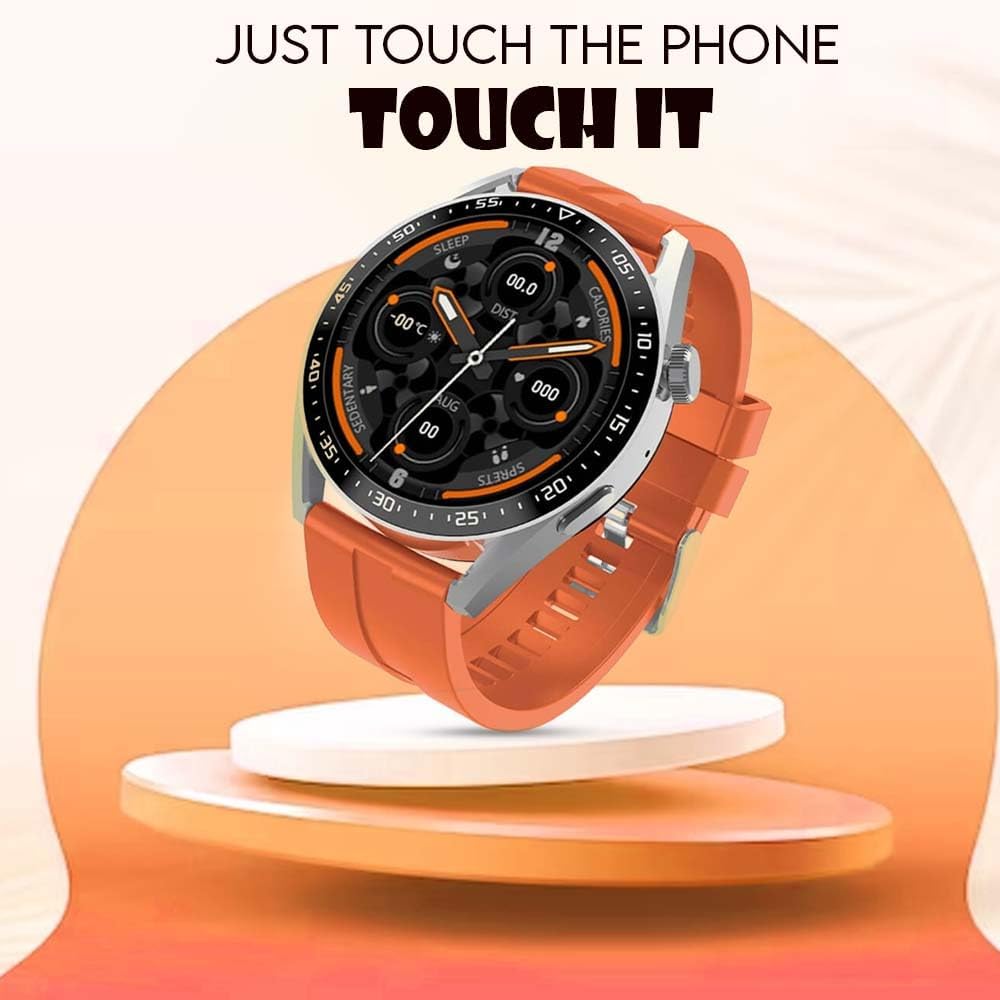 Smart Watch With Always on Display Voice Assistant NFC GPS Fitness Tracker Inteligent Bracelet Sports Smartwatch Bussiness Card QR Code and Lock System HW23 Pro EC33 AMAX PRO 3 (Silver Green))