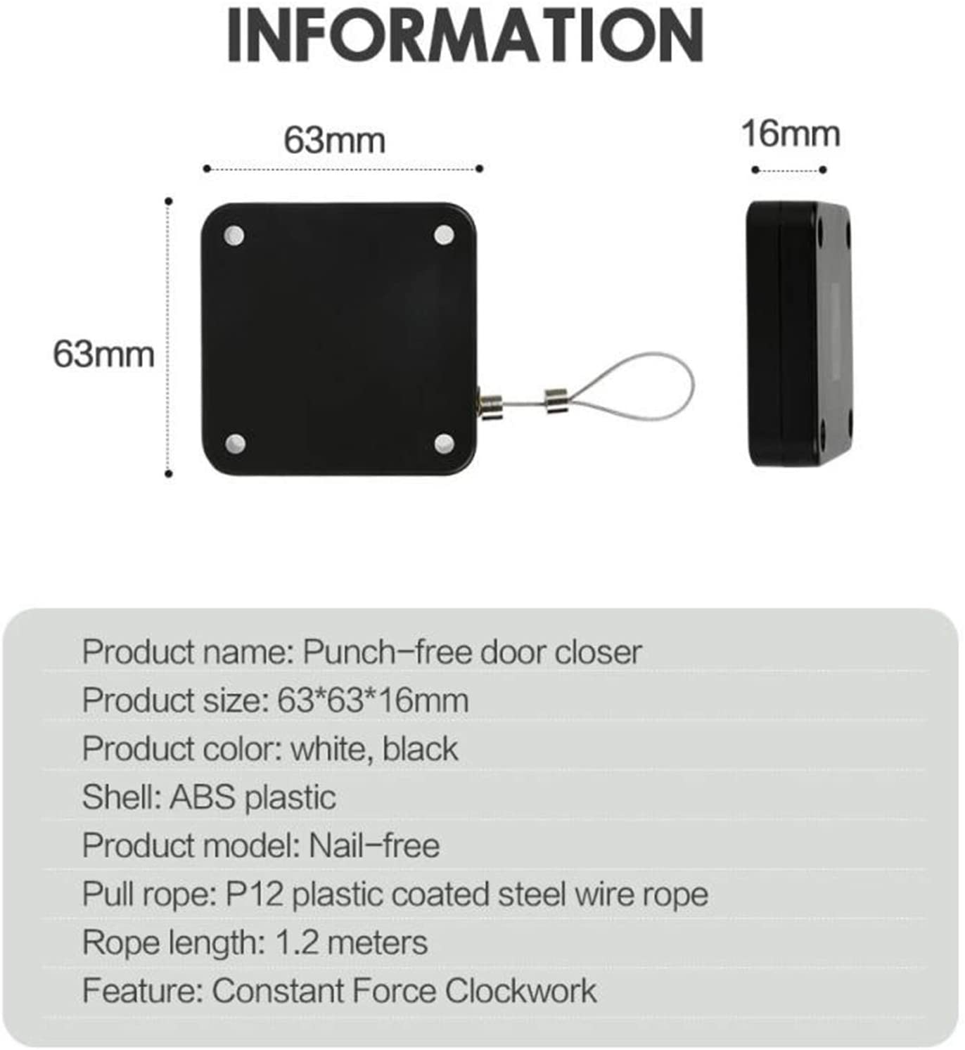 Automatic Sensor Door Closer