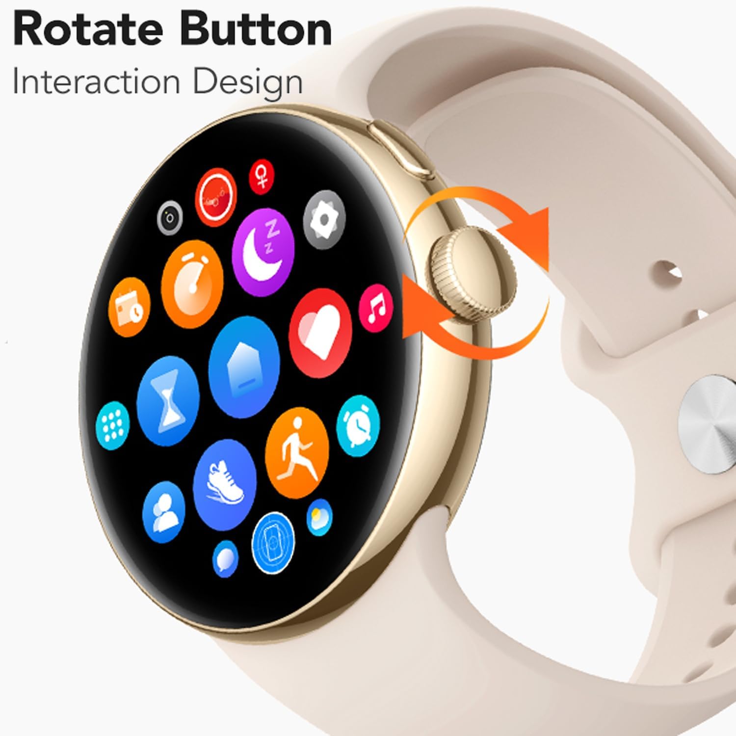 Touchscreen AMOLED Always-on Display Screen Size 1.3