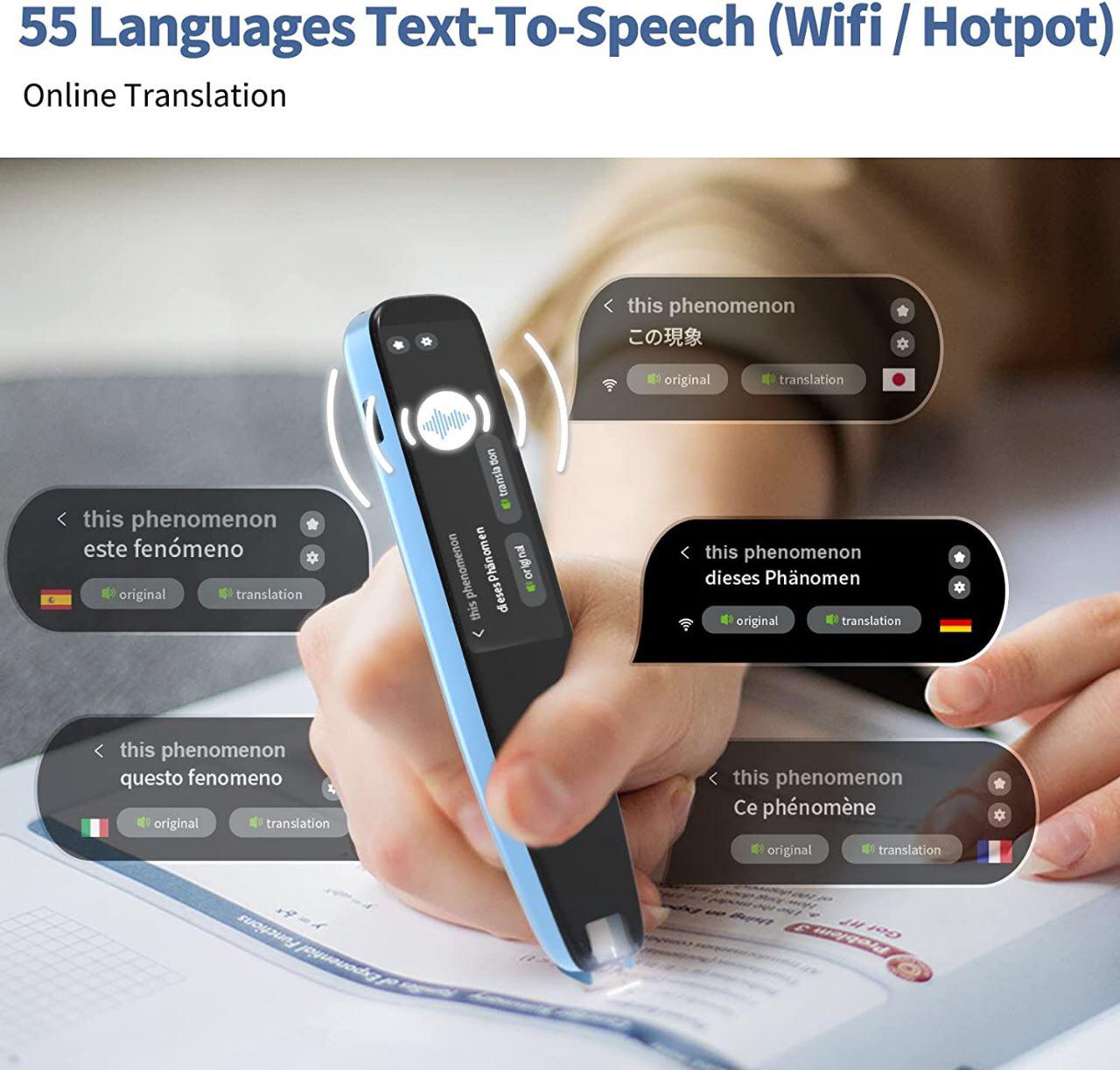 NEWYES Reader Dictionary Translator Scanning Pen