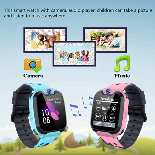 D41 Kids Phone Smartwatch with Games & MP3 Player
