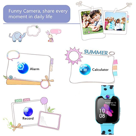 D41 Kids Phone Smartwatch with Games & MP3 Player