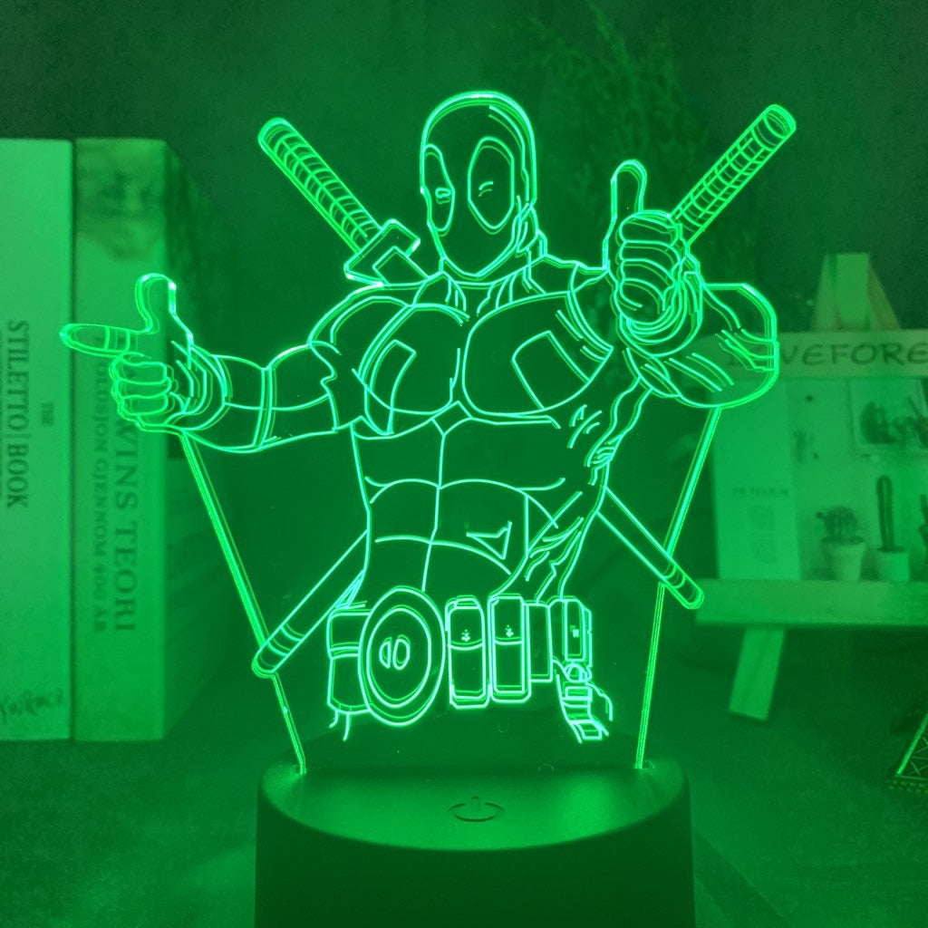 Disney Colorful 3D Night Light Lamp