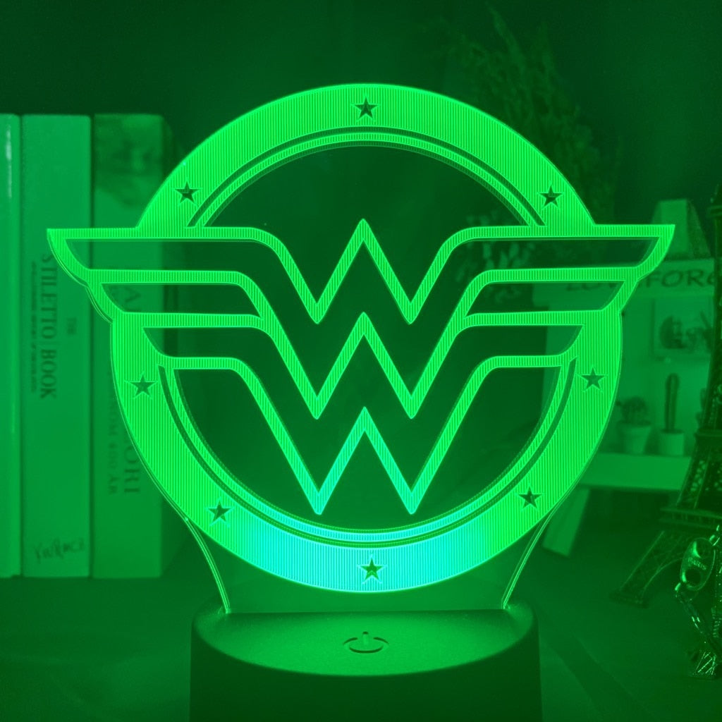 Disney Colorful 3D Night Light Lamp