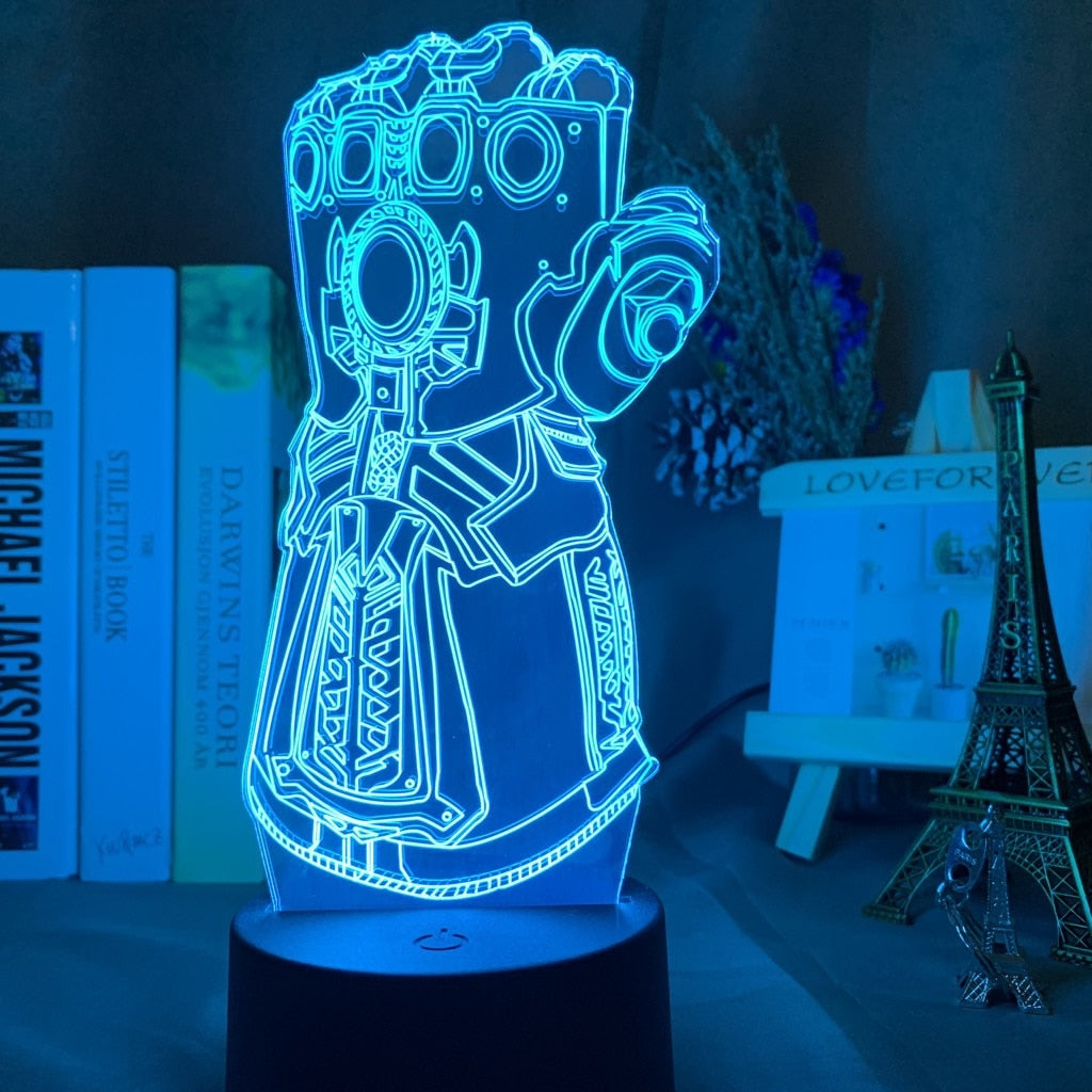 Disney Colorful 3D Night Light Lamp