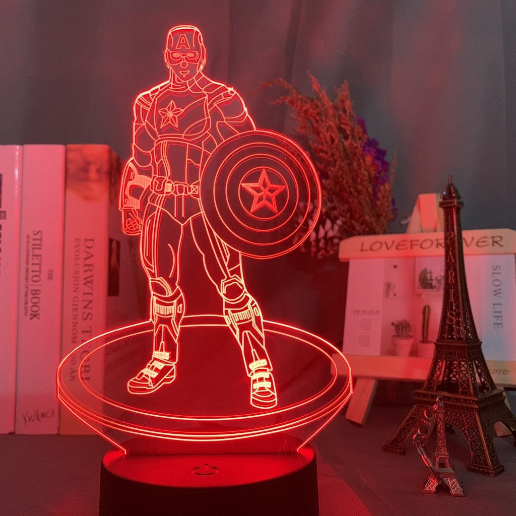 Disney Colorful 3D Night Light Lamp
