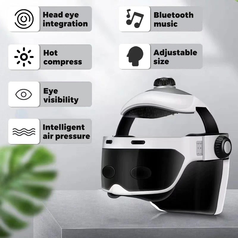 Electric Head Massager Bluetooth Music Function