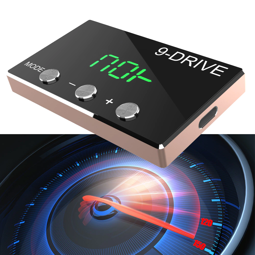 Car Throttle Response Controller Racing Accelerator Potent Booster Tuning Parts 9 Drive Kit
