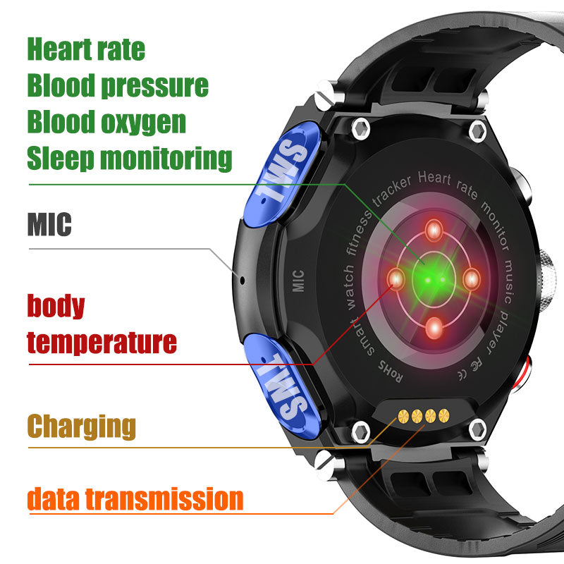 Wireless Ear buds Smart Watch with GPS Tracking