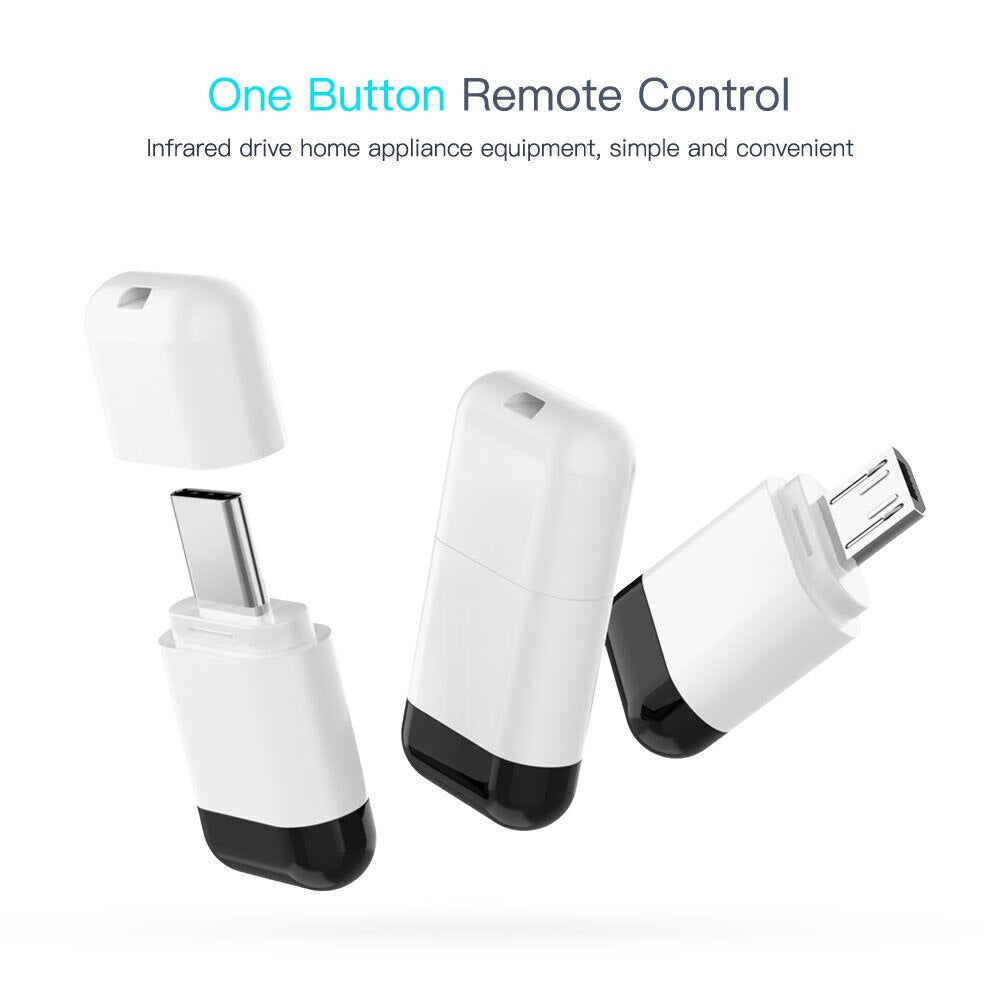 Micro USB type-C Interface Smart App Phone Wireless Infrared Appliances Adapter for TV BOX