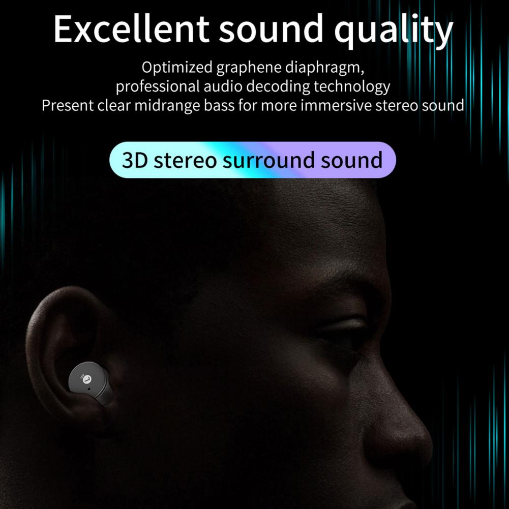 Bluetooth Wireless Earphone with Smart watch Bracelet