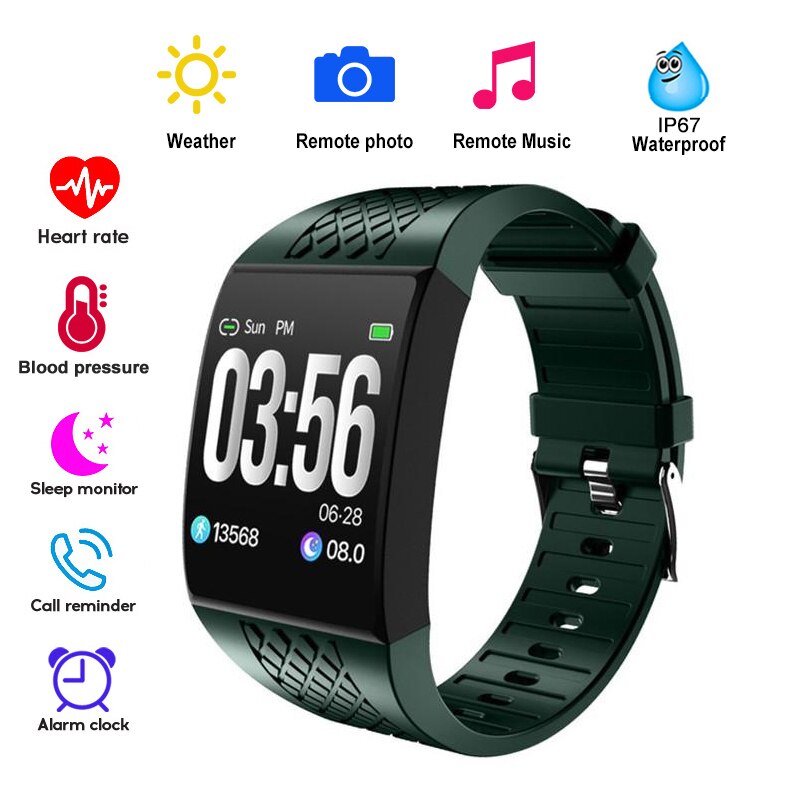Large Curved Screen Smart Wristband