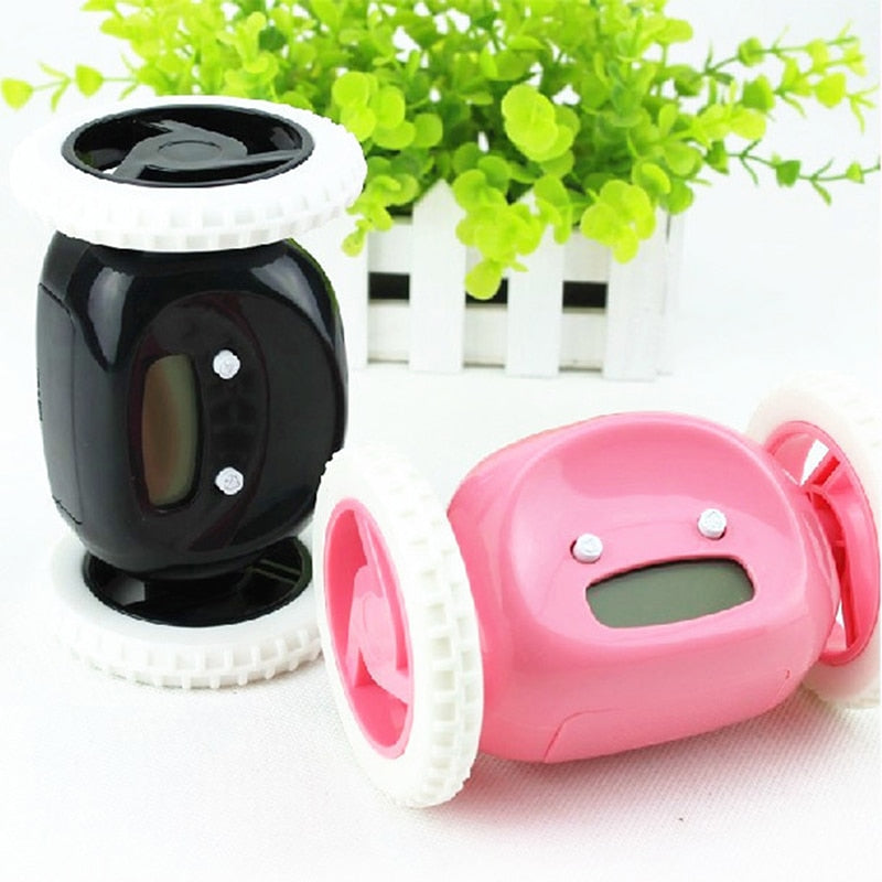 Wheels Alarm Clock with Backlit Extra Loud for Heavy Sleeper