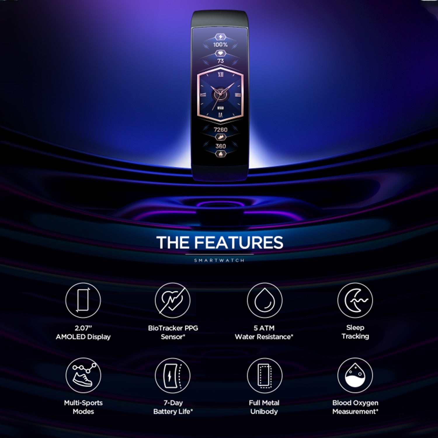 Amazfit X Smartwatch Global Version Curved Screen