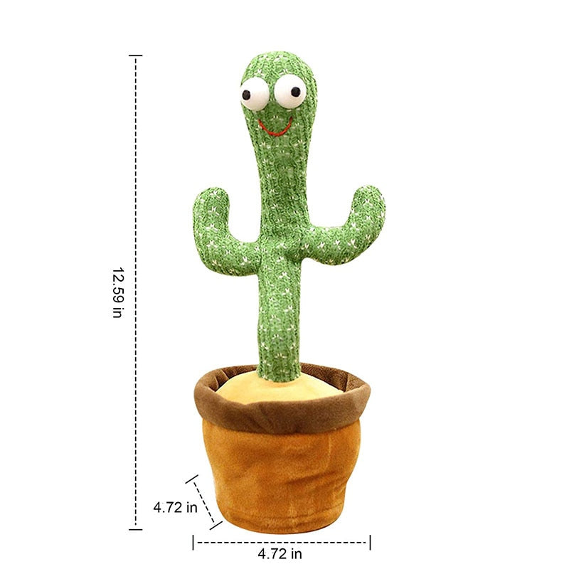 Cute Funny Smart Dancing Cactus Toy