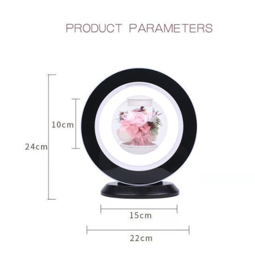 Magnetic Levitation Flower Lamp