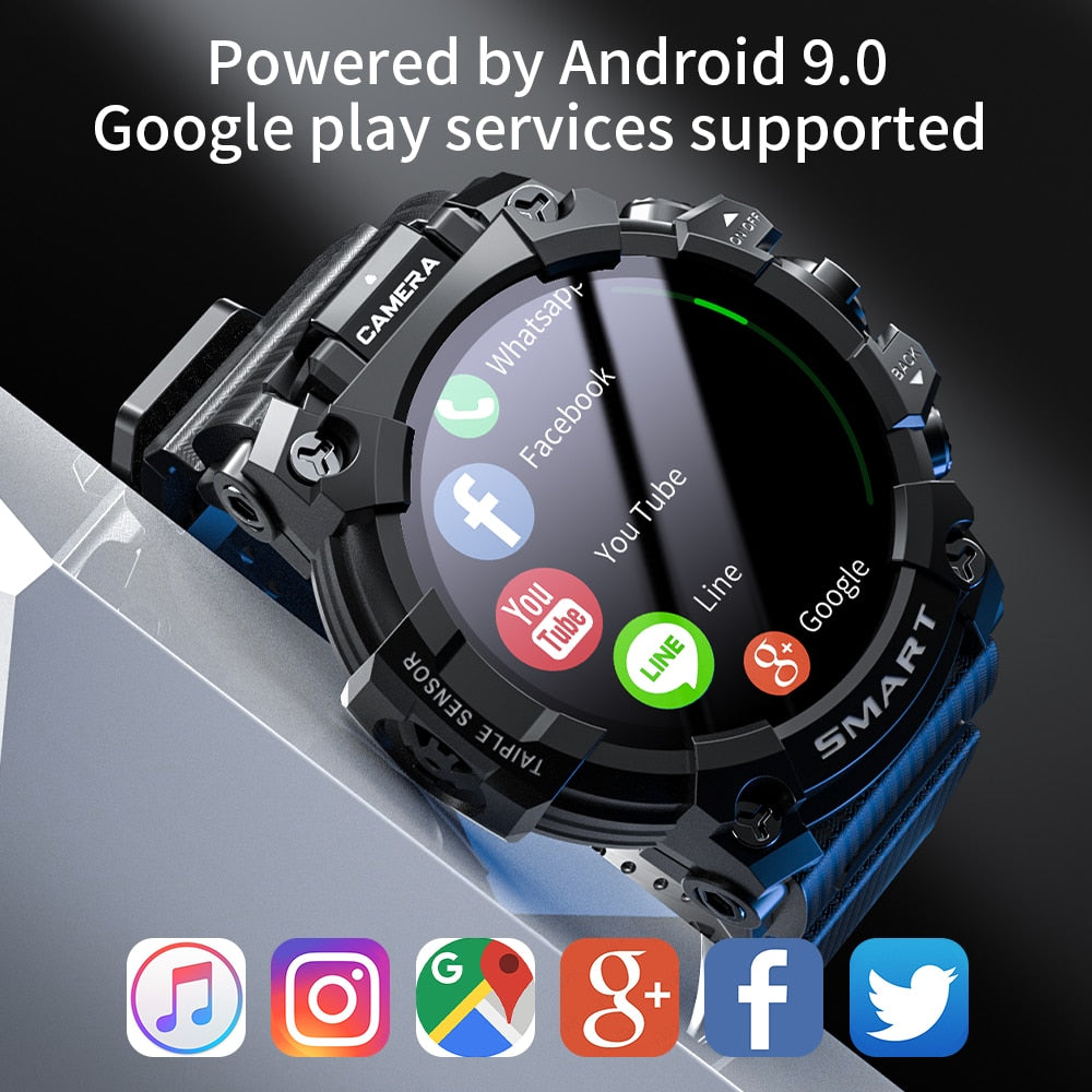 LOKMAT Smart Watch Rotating Camera Wifi 4G