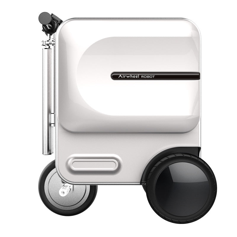 Electric Riding Trolley Travel Suitcase Luxurious Intelligent Carry on Robot Luggage