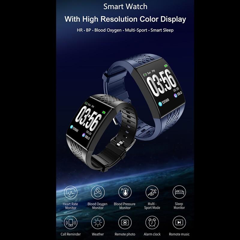 Large Curved Screen Smart Wristband