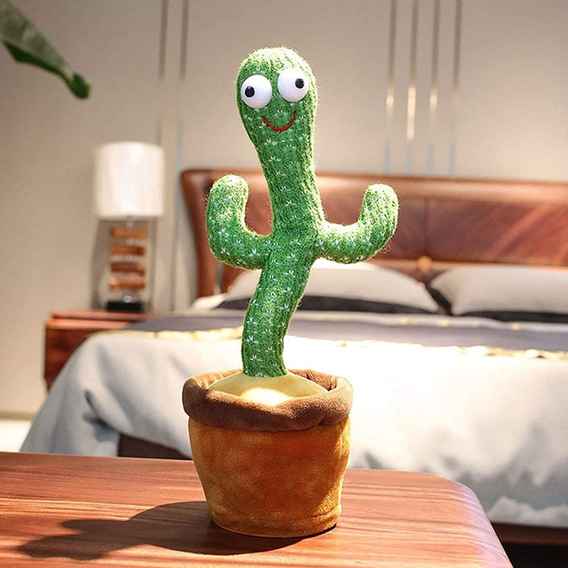 Cute Funny Smart Dancing Cactus Toy