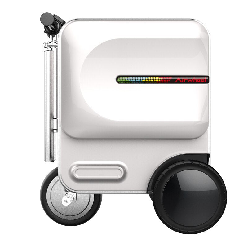 Electric Riding Trolley Travel Suitcase Luxurious Intelligent Carry on Robot Luggage