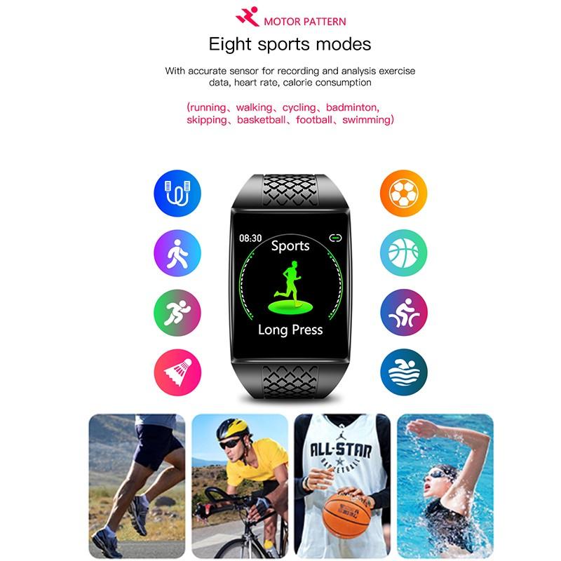 Large Curved Screen Smart Wristband