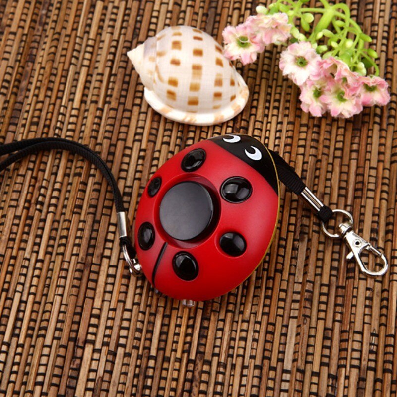 Ladybug Self Defense Siren Safety Alarm for Women Keychain